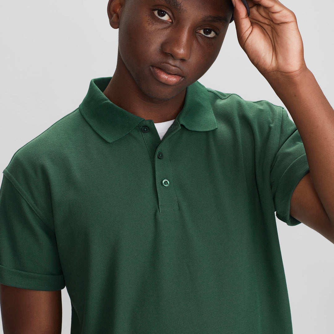House of Uniforms The Crew Polo | Mens | Short Sleeve Biz Collection 