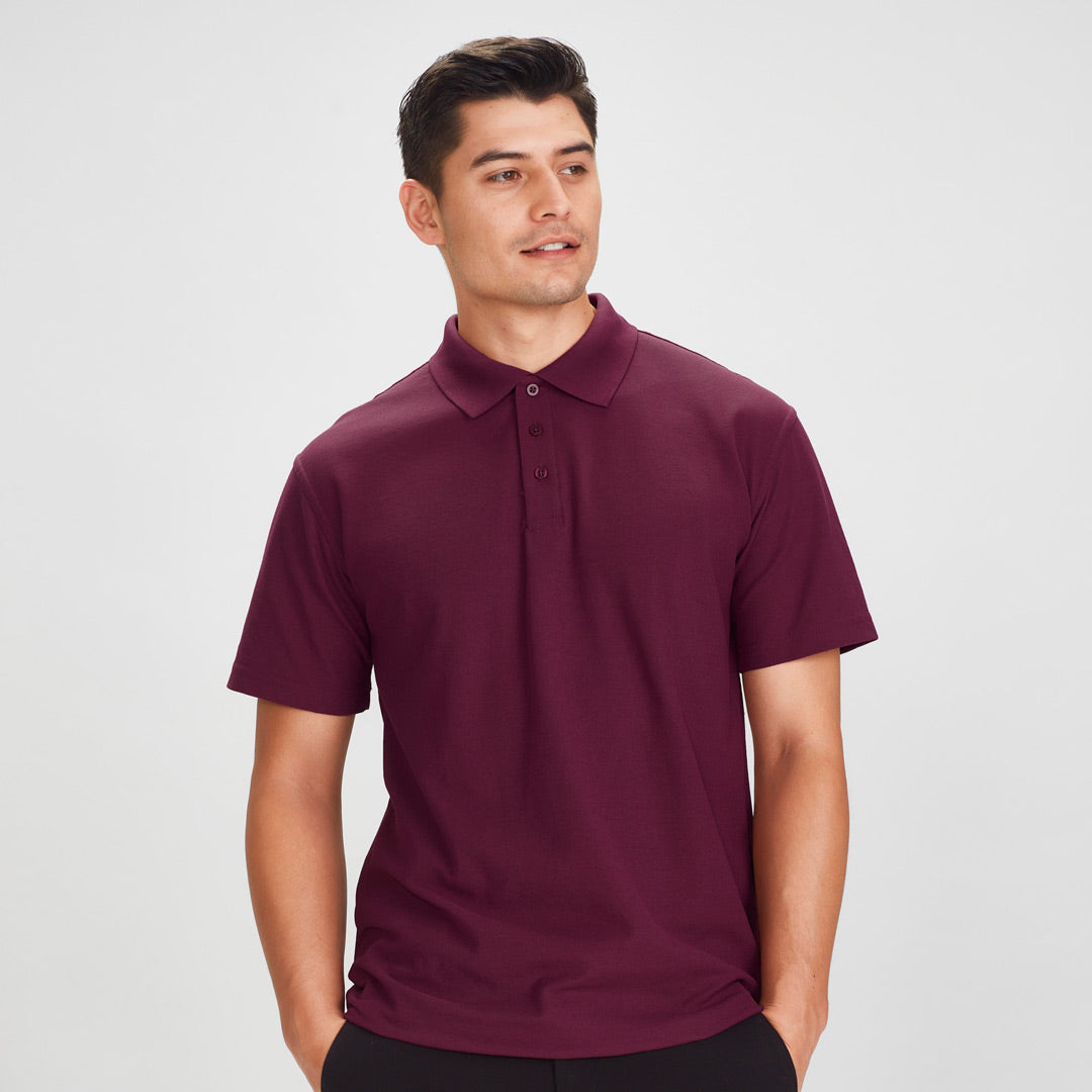 House of Uniforms The Crew Polo | Mens | Short Sleeve Biz Collection 