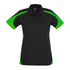 House of Uniforms The Talon Polo | Ladies | Short Sleeve Biz Collection Black/Green