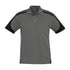 House of Uniforms The Talon Polo | Mens | Short Sleeve Biz Collection Ash/Black