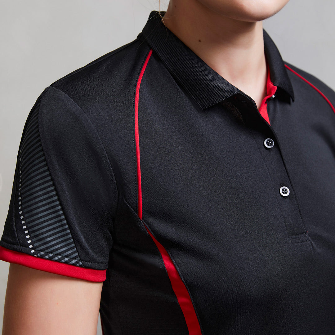 House of Uniforms The Razor Polo | Ladies | Short Sleeve | Plus Biz Collection 