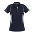 House of Uniforms The Razor Polo | Ladies | Short Sleeve | Plus Biz Collection Navy/White