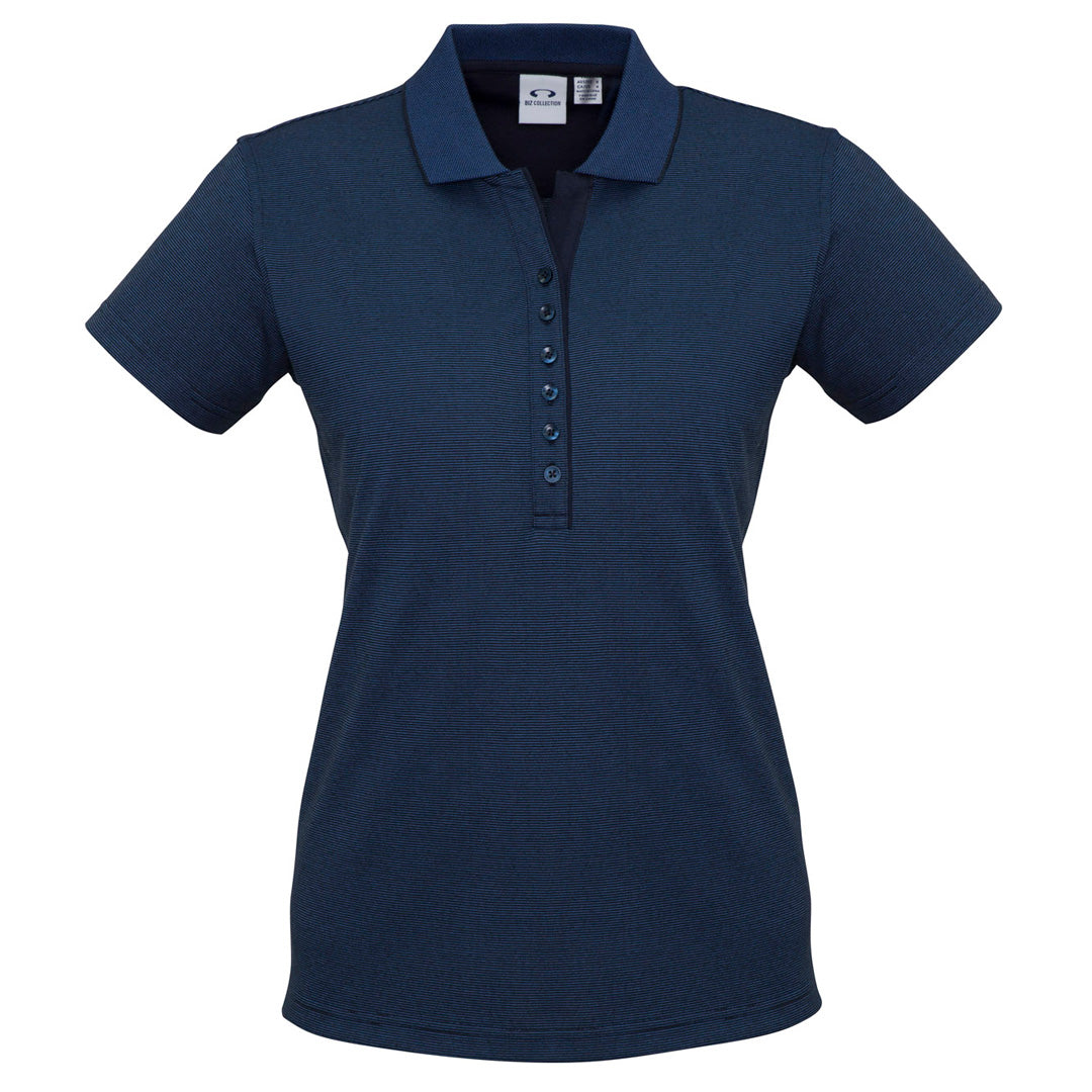 House of Uniforms The Shadow Polo | Ladies | Short Sleeve Biz Collection Carbon
