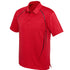 The Cyber Polo | Mens | Short Sleeve | Red/Silver