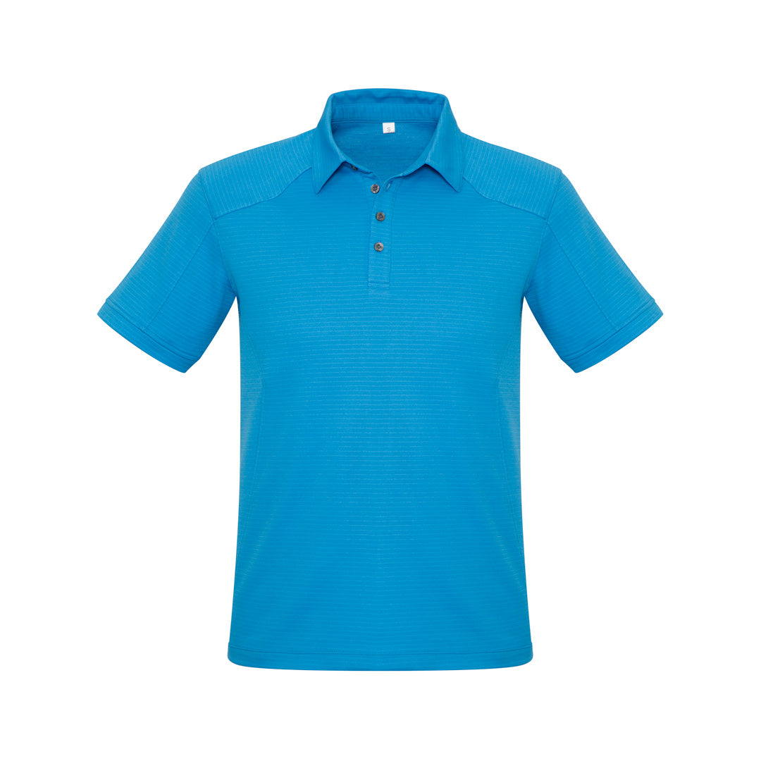 House of Uniforms The Profile Polo | Mens | Short Sleeve Biz Collection Cyan