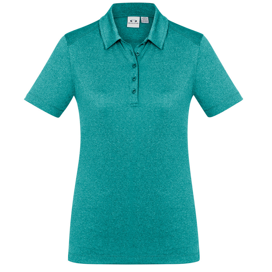 House of Uniforms The Aero Polo | Ladies | Short Sleeve Biz Collection Teal Marle