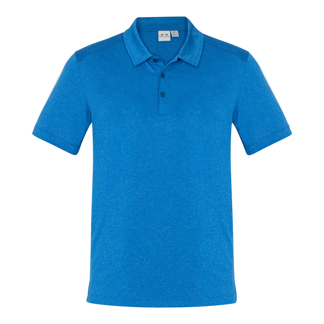 House of Uniforms The Aero Polo | Mens | Short Sleeve Biz Collection Cyan Marle