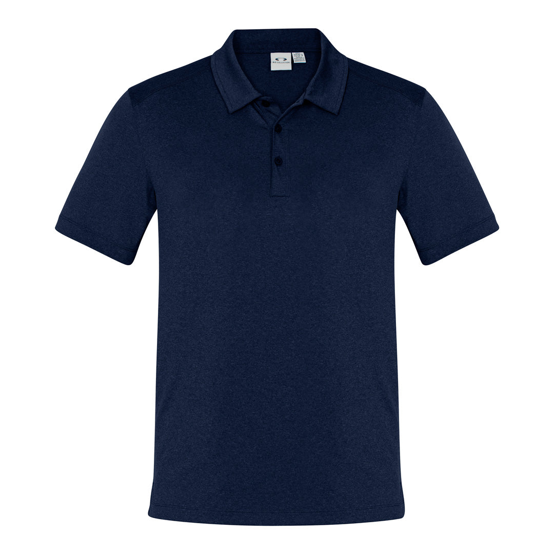 House of Uniforms The Aero Polo | Mens | Short Sleeve Biz Collection Navy Marle