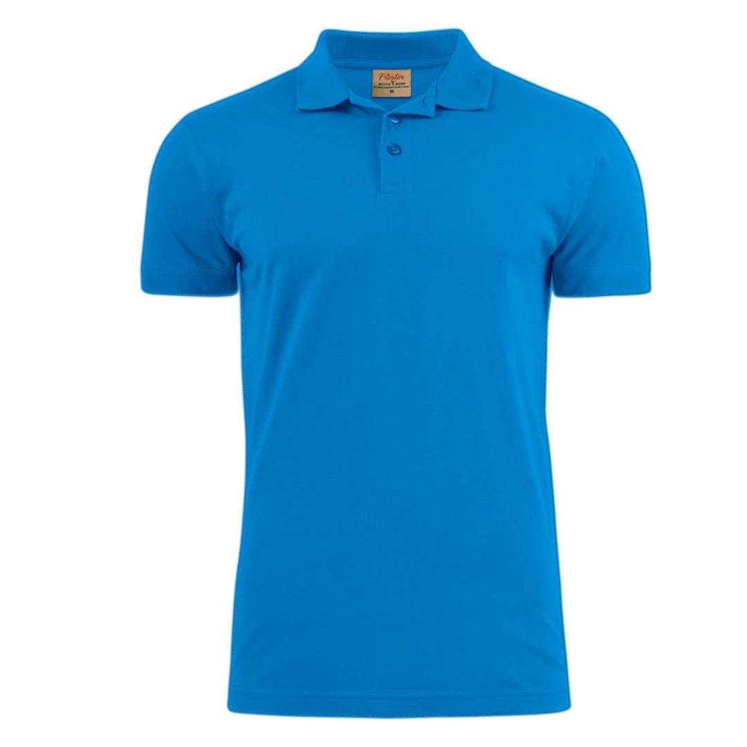 House of Uniforms The Surf RSX Polo | Mens | Short Sleeve James Harvest Blue