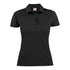 House of Uniforms The Surf RSX Polo | Ladies | Short Sleeve James Harvest Black