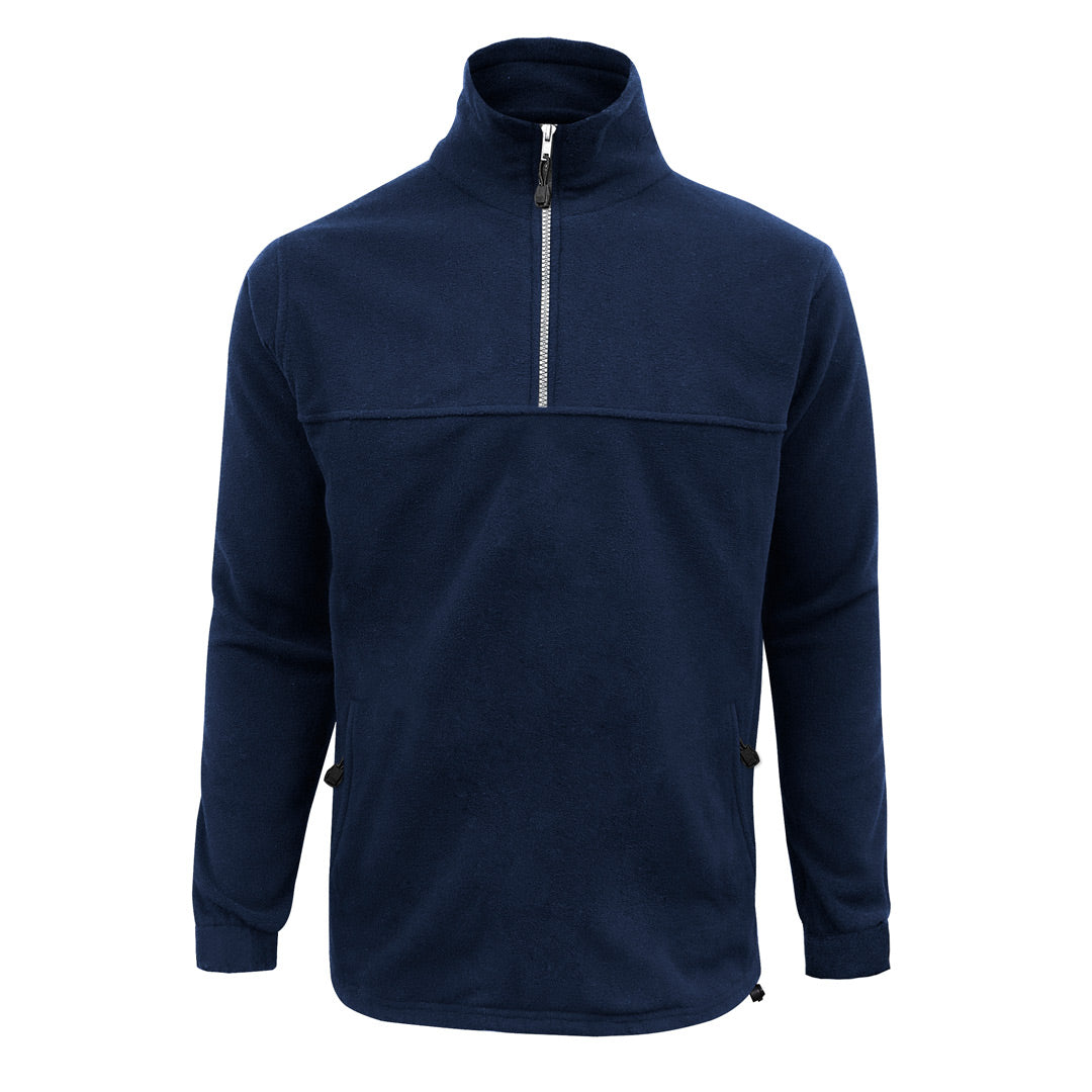 House of Uniforms The Heavyweight Jumper | Mens Biz Collection Navy