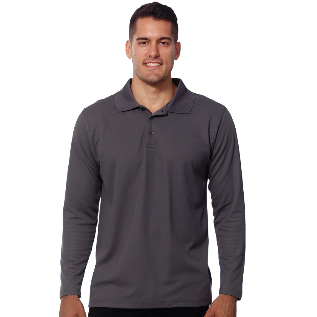 House of Uniforms The Victory Polo | Mens | Long Sleeve Winning Spirit 