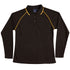The Champion Polo | Ladies | Long Sleeve | Black/Gold