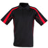 House of Uniforms The Legend Polo | Mens | Short Sleeve | Plus Winning Spirit Black/Red