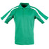 House of Uniforms The Legend Polo | Mens | Short Sleeve | Plus Winning Spirit Emerald Green/White