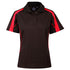House of Uniforms The Legend Polo | Ladies | Short Sleeve Winning Spirit Black/Red
