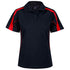 House of Uniforms The Legend Polo | Ladies | Short Sleeve | Plus Winning Spirit Navy/Red