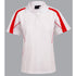 House of Uniforms The Legend Polo | Ladies | Short Sleeve Winning Spirit White/Red