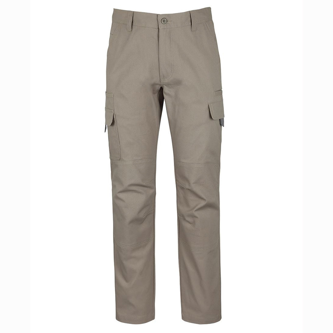 House of Uniforms The Multi Pocket Stretch Canvas Pant | Mens Jbs Wear Taupe