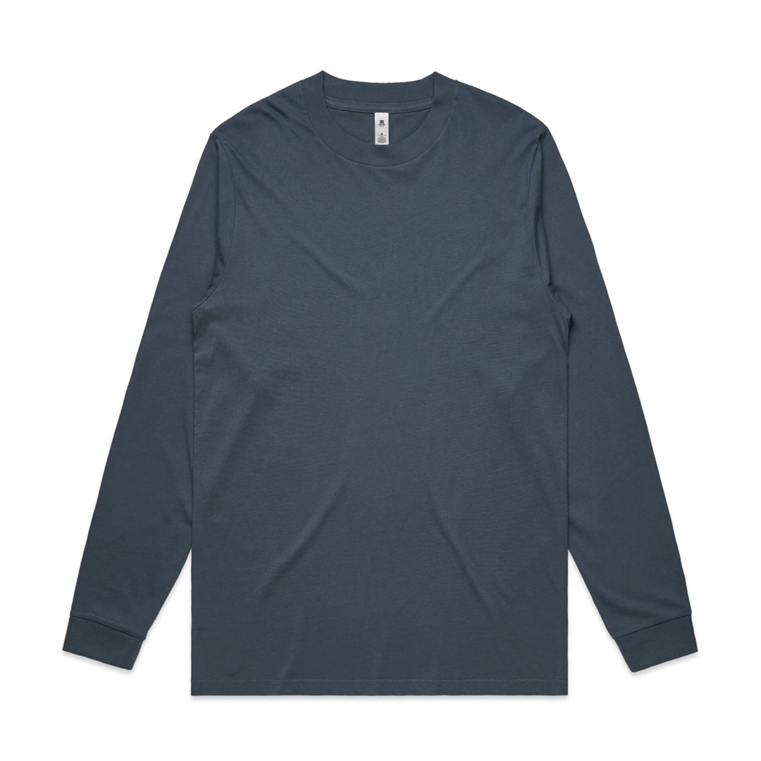 House of Uniforms The General Tee | Mens | Long Sleeve AS Colour Petrol