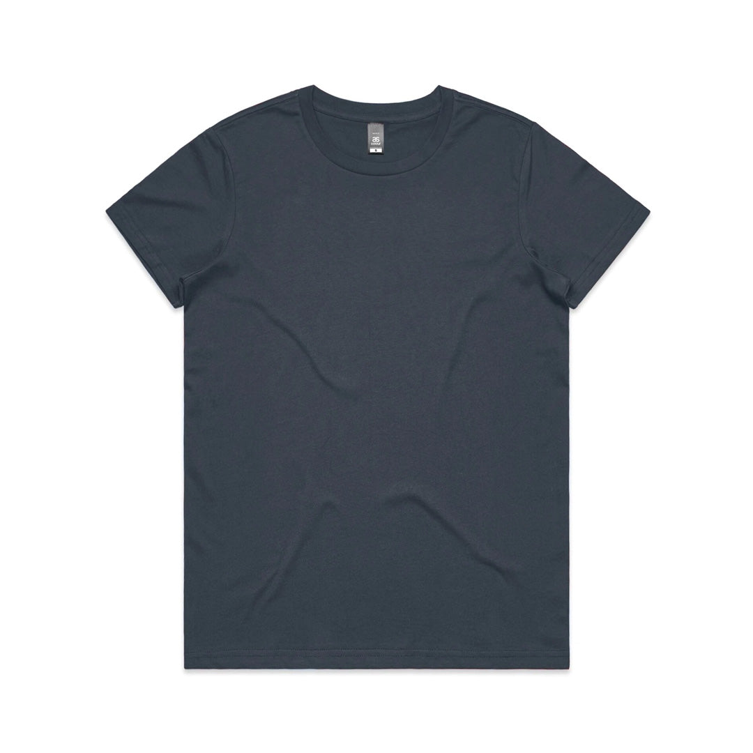 House of Uniforms The Maple Tee | Ladies | Short Sleeve AS Colour Petrol Blue