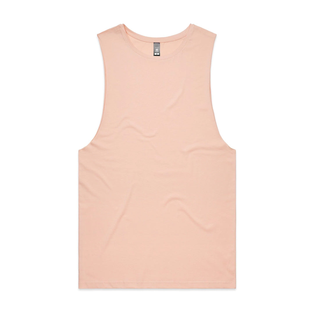House of Uniforms The Barnard Tank | Mens AS Colour Pale Pink