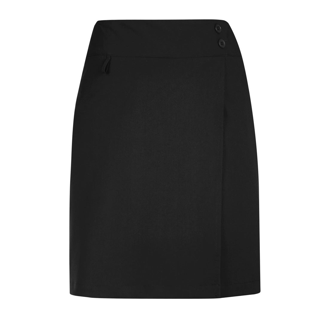 House of Uniforms The Comfort Skort | Ladies Biz Care Black