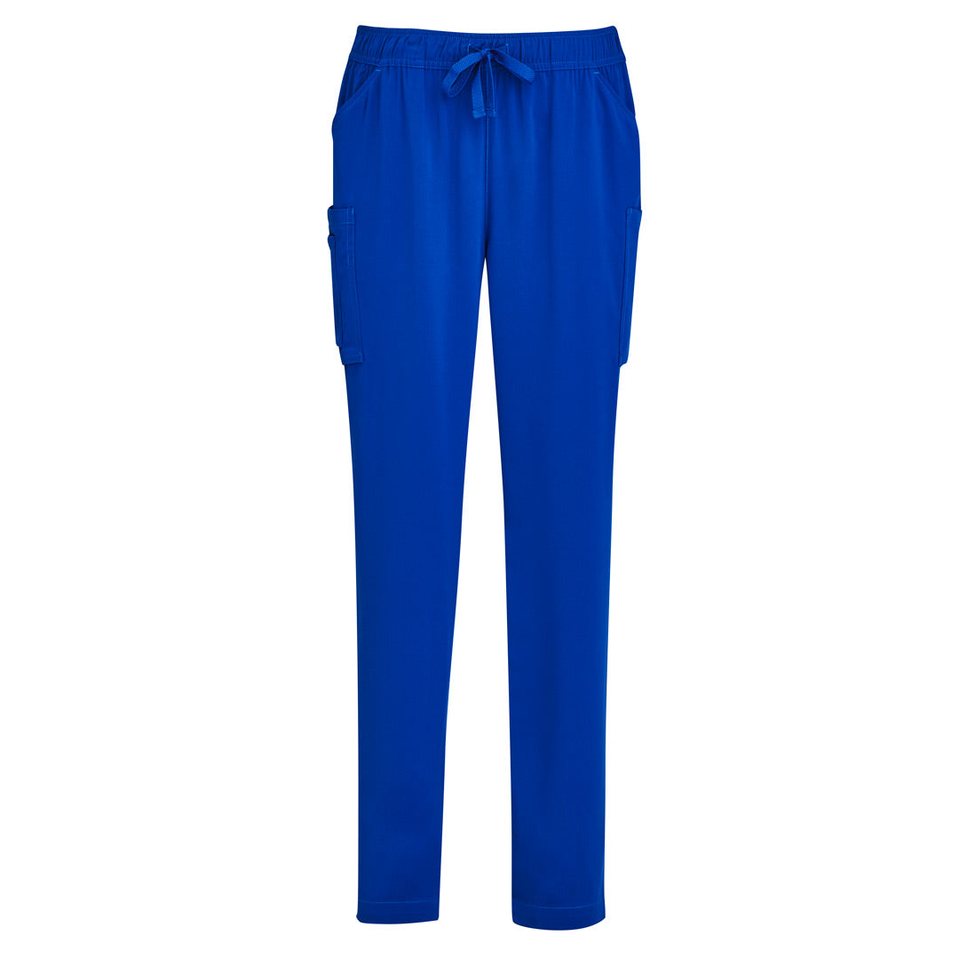 House of Uniforms The Avery Slim Leg Scrub Pant | Ladies Biz Care Electric Blue