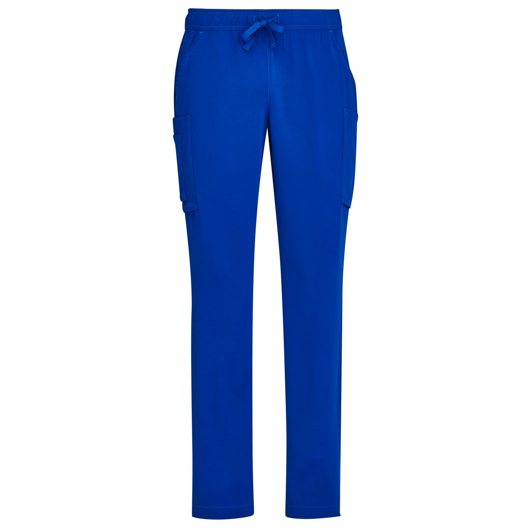 House of Uniforms The Avery Multi Pocket Scrub Pant | Mens Biz Care Electric Blue