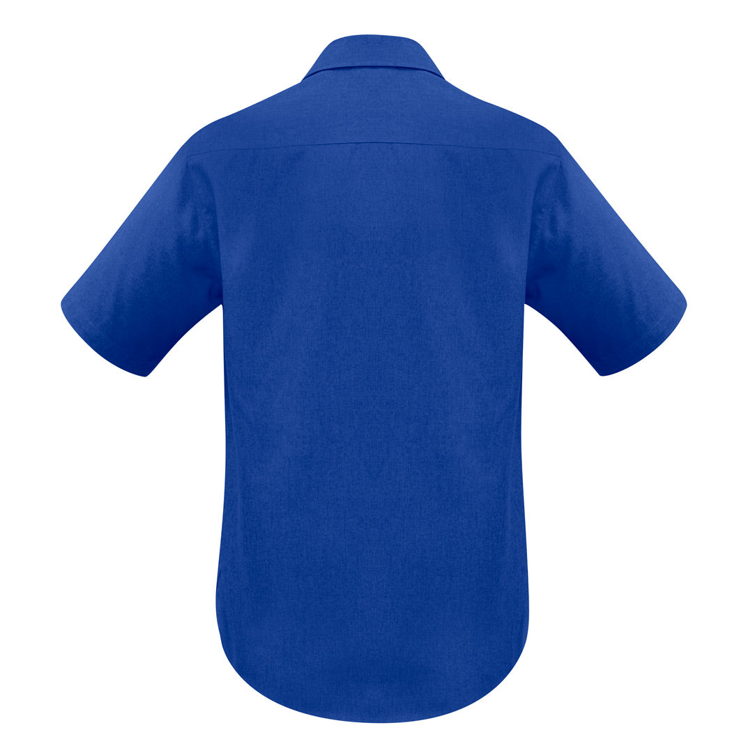 The Oasis Shirt | Mens | Short Sleeve | Electric Blue