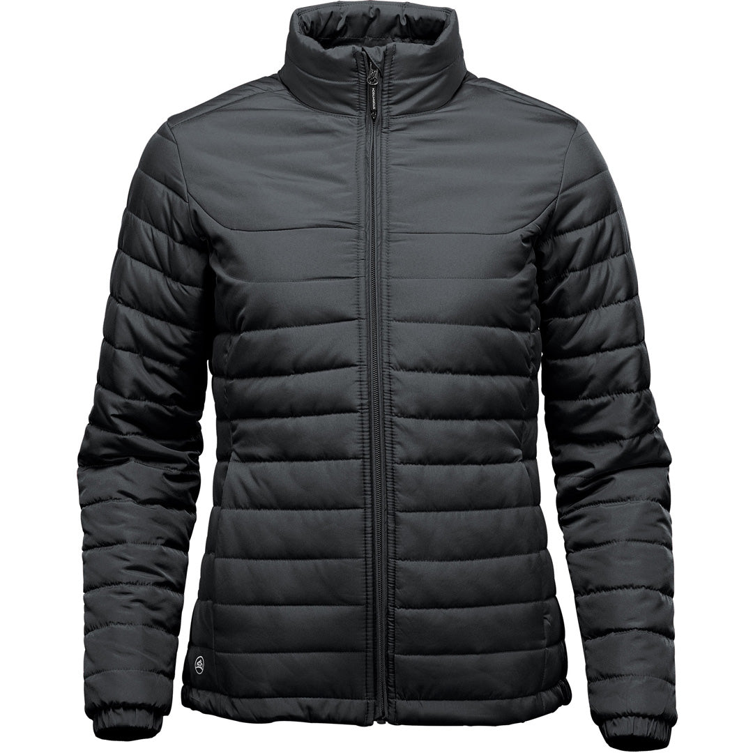 House of Uniforms The Nautilus Quilted Jacket | Ladies Stormtech Black