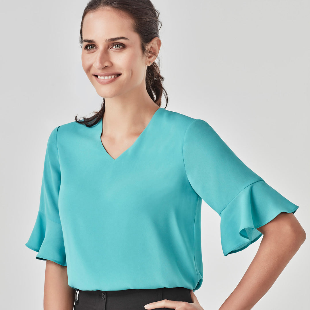 The Aria Blouse | Ladies | Short Sleeve