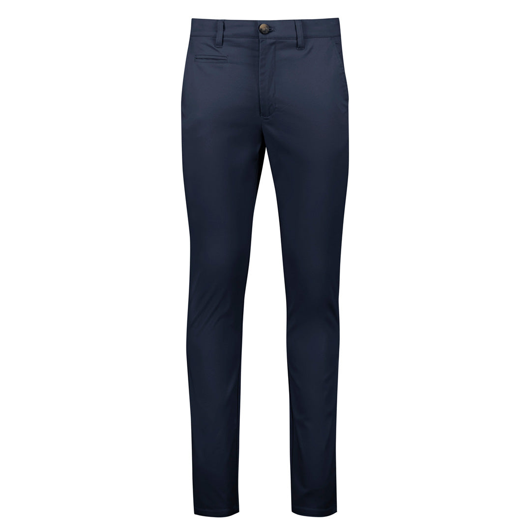 House of Uniforms The Traveller Tapered Leg Chino Pant | Mens Biz Corporates Navy