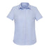 House of Uniforms The Charlie Shirt | Ladies | Short Sleeve Biz Corporates Light Blue