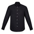 House of Uniforms The Charlie Shirt | Classic Fit | Mens | Long Sleeve Biz Corporates Black
