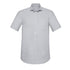 House of Uniforms The Charlie Shirt | Classic Fit | Mens | Short Sleeve Biz Corporates Silver