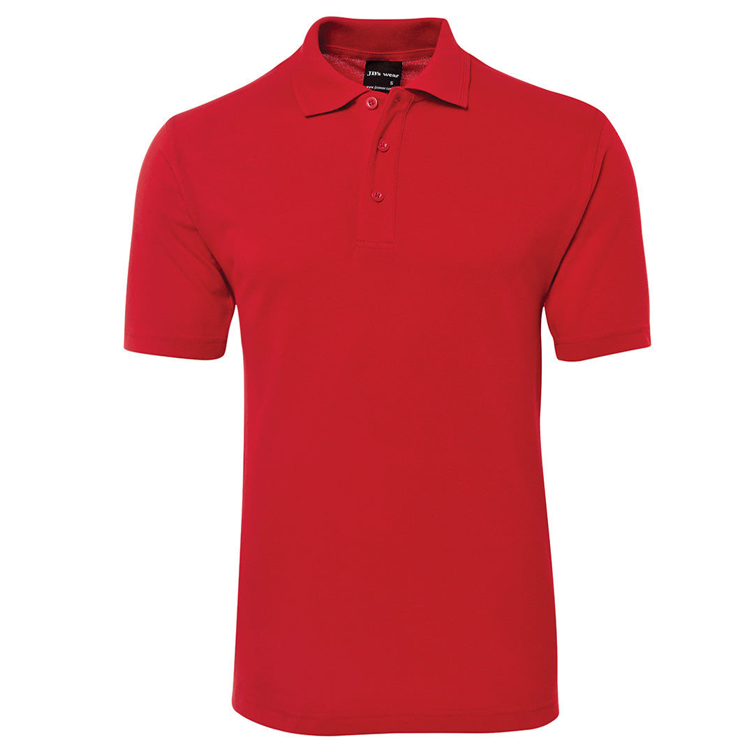 House of Uniforms The Pique Polo | Adults | Short Sleeve | Bright Colours Jbs Wear Red