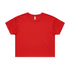 House of Uniforms The Crop Tee | Ladies | Short Sleeve AS Colour Red
