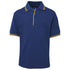 House of Uniforms The Contrast Polo | Kids Jbs Wear Royal/Gold