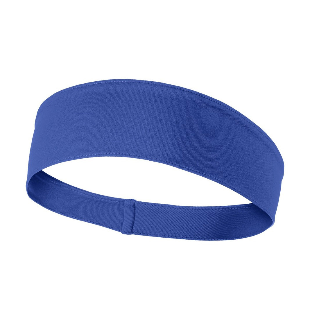 House of Uniforms The Competitor Headband | Adults Sport-Tek Royal