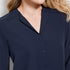 House of Uniforms The Lily Longline Blouse | Ladies | 3/4 Sleeve Clearance Biz Collection