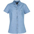 House of Uniforms The Indie Shirt | Ladies | Short Sleeve Biz Collection Light Blue