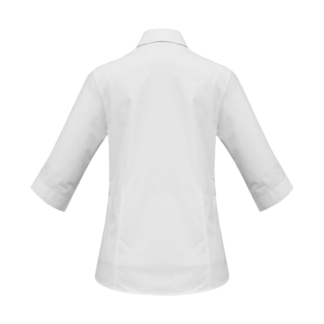 The Base Shirt | Ladies | 3/4 Sleeve | White