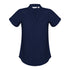 House of Uniforms The Madison Shirt | Ladies | Short Sleeve Biz Collection Midnight Blue