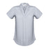 House of Uniforms The Madison Shirt | Ladies | Short Sleeve Biz Collection Silver Mist