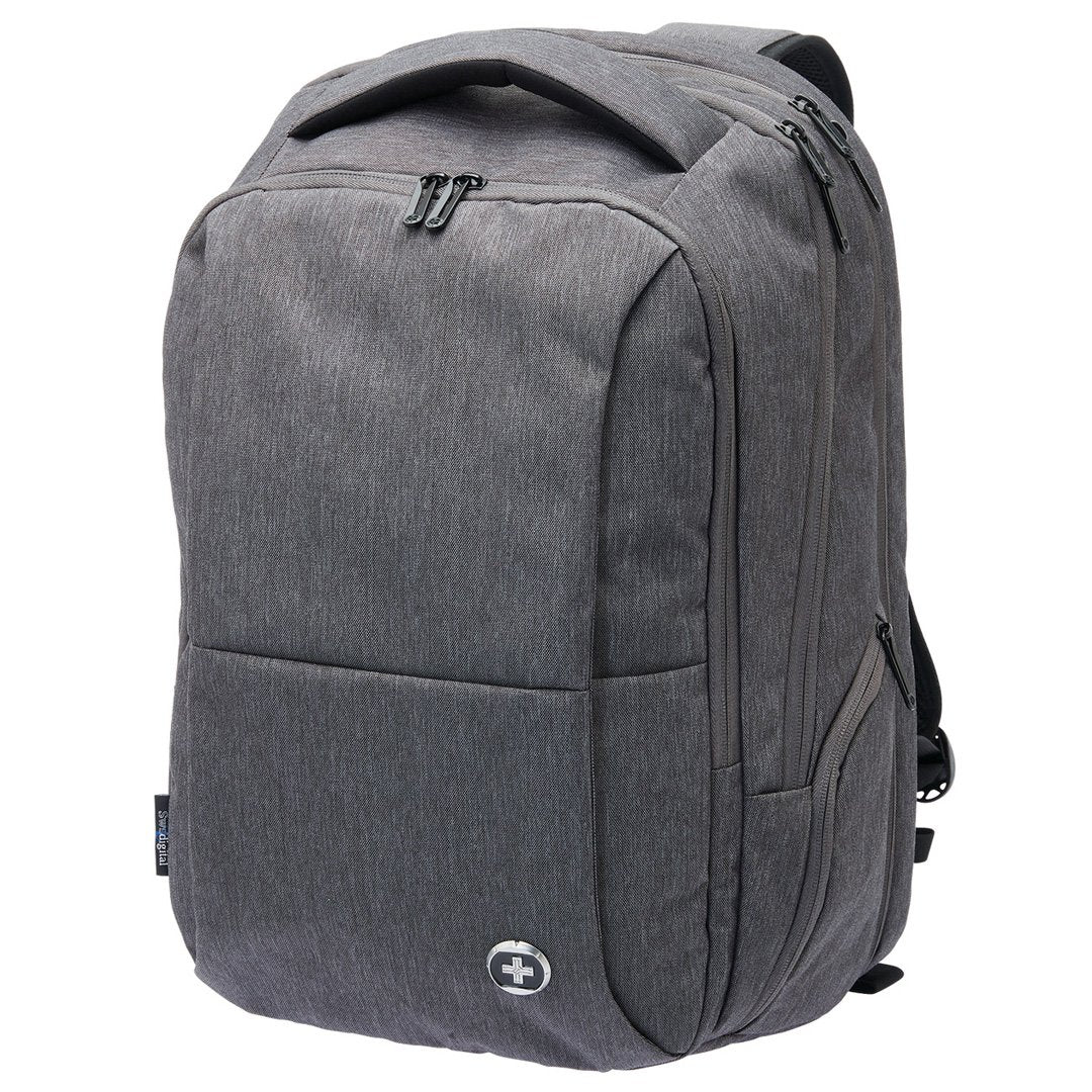 House of Uniforms The Commander Backpack Legend Charcoal Marle