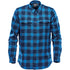 House of Uniforms The Logan Snap Front Shirt | Mens Stormtech Royal