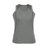 House of Uniforms The Razor Singlet | Ladies Biz Collection Ash/Black