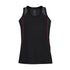 House of Uniforms The Razor Singlet | Ladies Biz Collection Black/Red