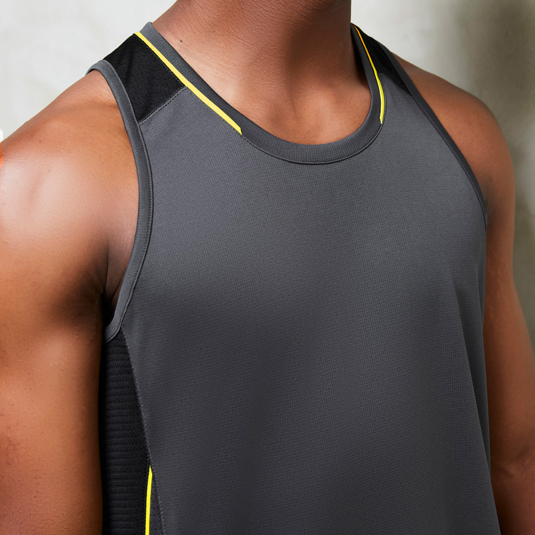 House of Uniforms The Renegade Singlet | Mens Biz Collection 